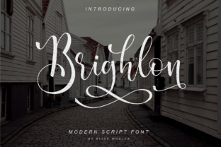 Brighlon Font Review: A Fun Script for Modern Design