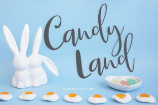 Candy Land Script Font for Handmade Branding