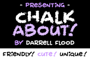 Chalkabout: A Bouncy Decorative Font for Web Design