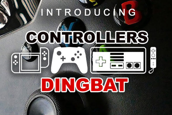 Controllers: The Ultimate Dingbats Font for Gaming Web Design