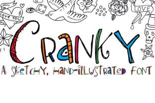 Cranky Font Review: Hand-Drawn Style for Social Campaigns