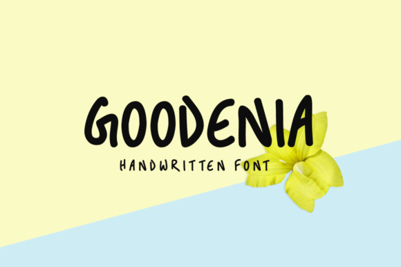 Goodenia: A Handwritten Font for Makers and Brands