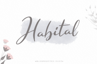 Habital: A Fresh Script Font for Modern Branding