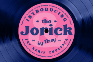 Jorick: The Retro Serif Font for Modern Campaigns