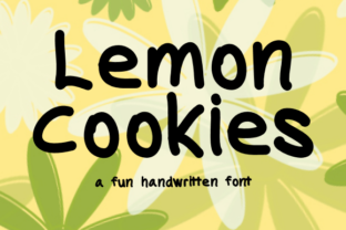 Lemon Cookies Font: The Perfect Script for Handmade Brands