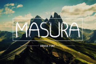 Masura: The Hand-Painted Brush Font for Bold Branding