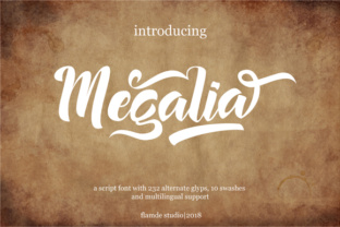 Megalia: The Elegant Script Font for Small Business Branding