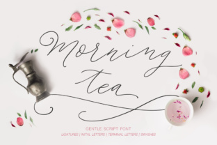 Morning Tea Script: The Perfect Handwritten Font for Makers