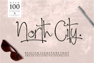 North City: A Signature Script Font for Makers