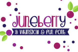 PN Juneberry: A Whimsical Script for Editorial Design