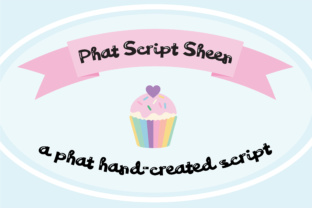 PN Phat Script Sheen Duo: A Whimsical Typeface for Makers