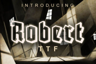 Robert: The Gothic Typeface for Bold Digital Headlines