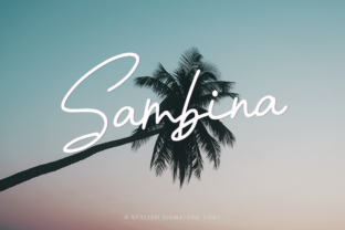 Sambina: A Fresh Script Handwritten Font for Branding