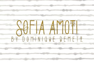 Sofia Amoti: A Magical Decorative Font for Editorial Design