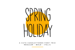 Spring Holiday Font for Professional Branding