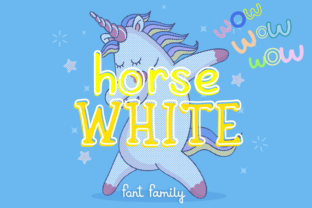 White Horse: A Handwritten Typeface for Editorial Warmth